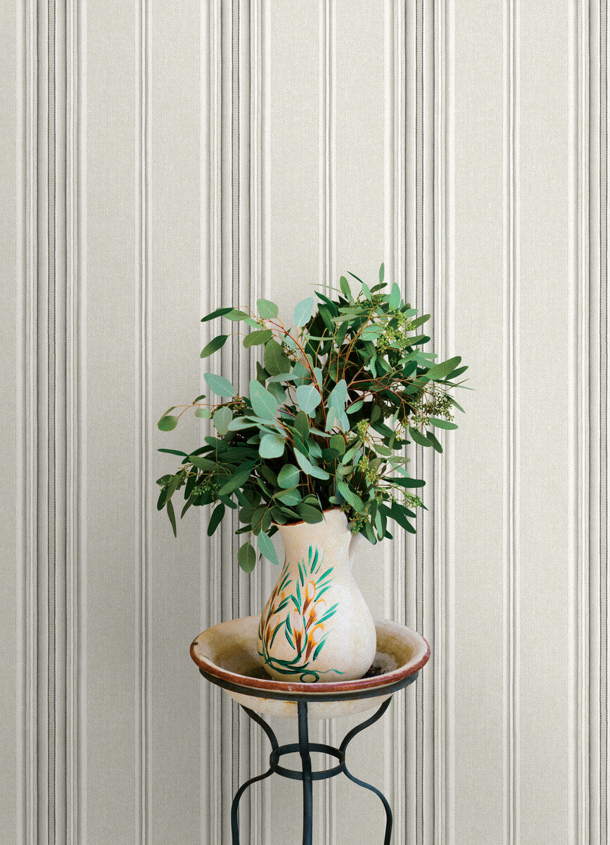 Oak & Moss Calvados Stripe Wallpaper