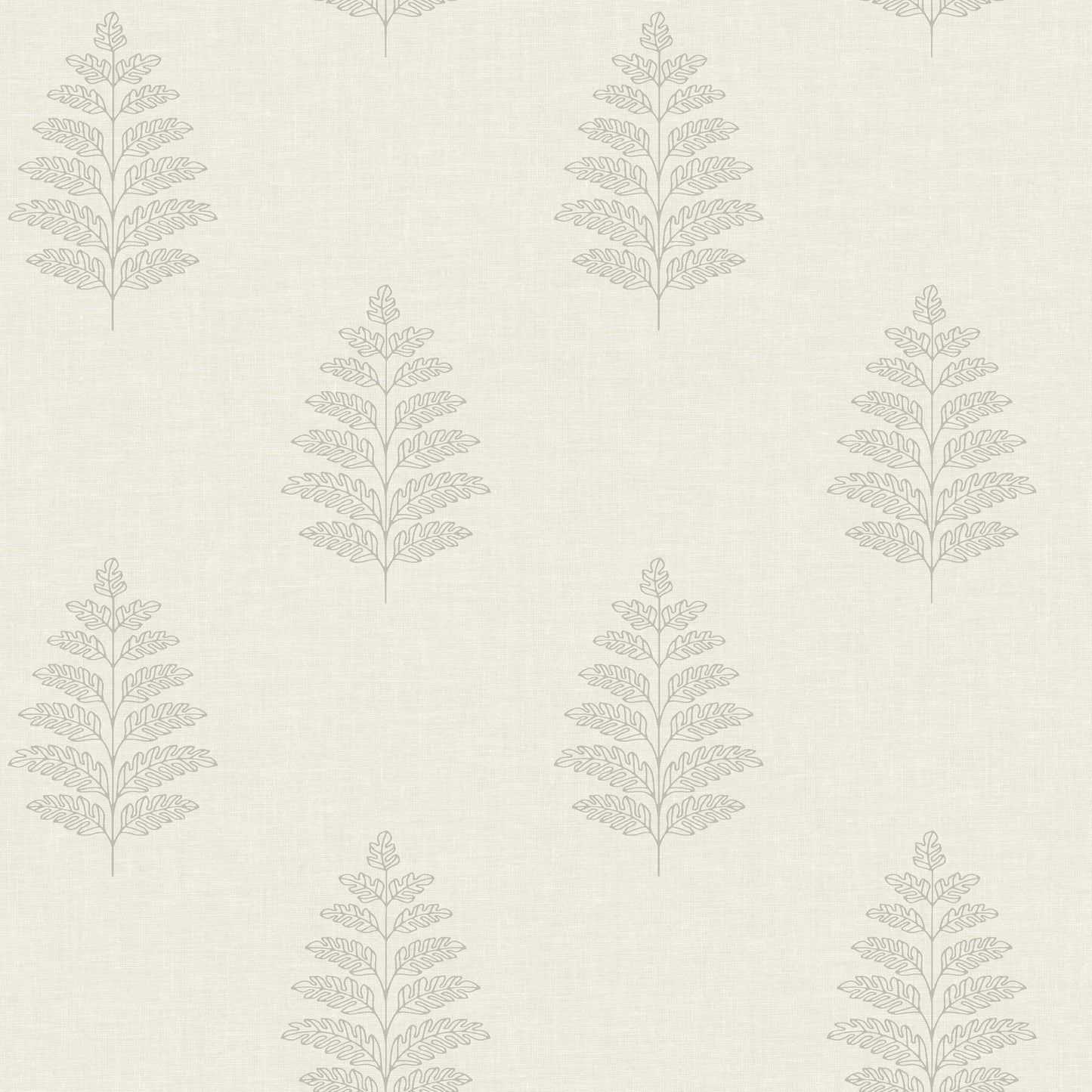 Oak & Moss Frond Wallpaper