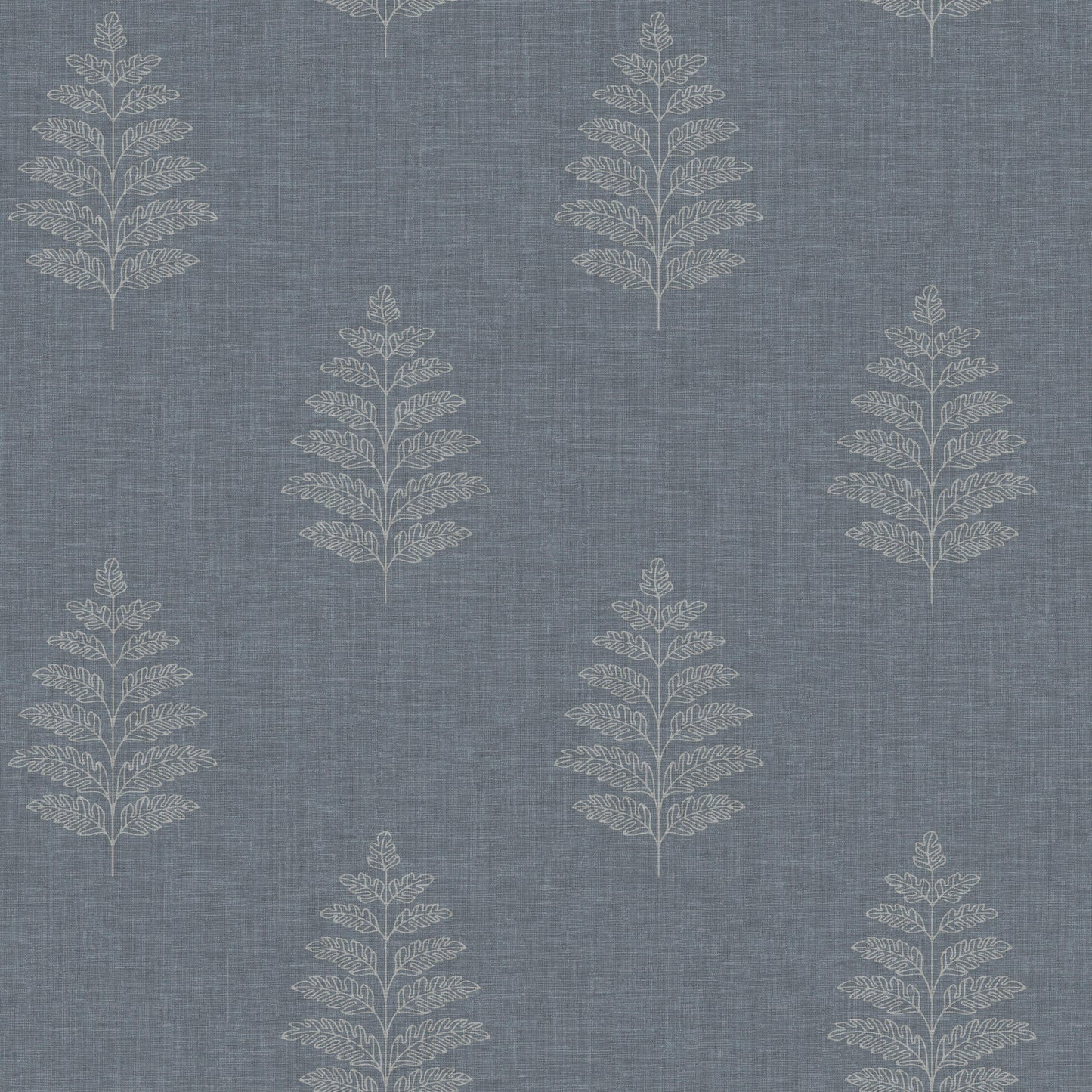 Oak & Moss Frond Wallpaper