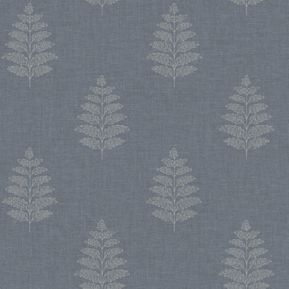 Oak & Moss Frond Wallpaper