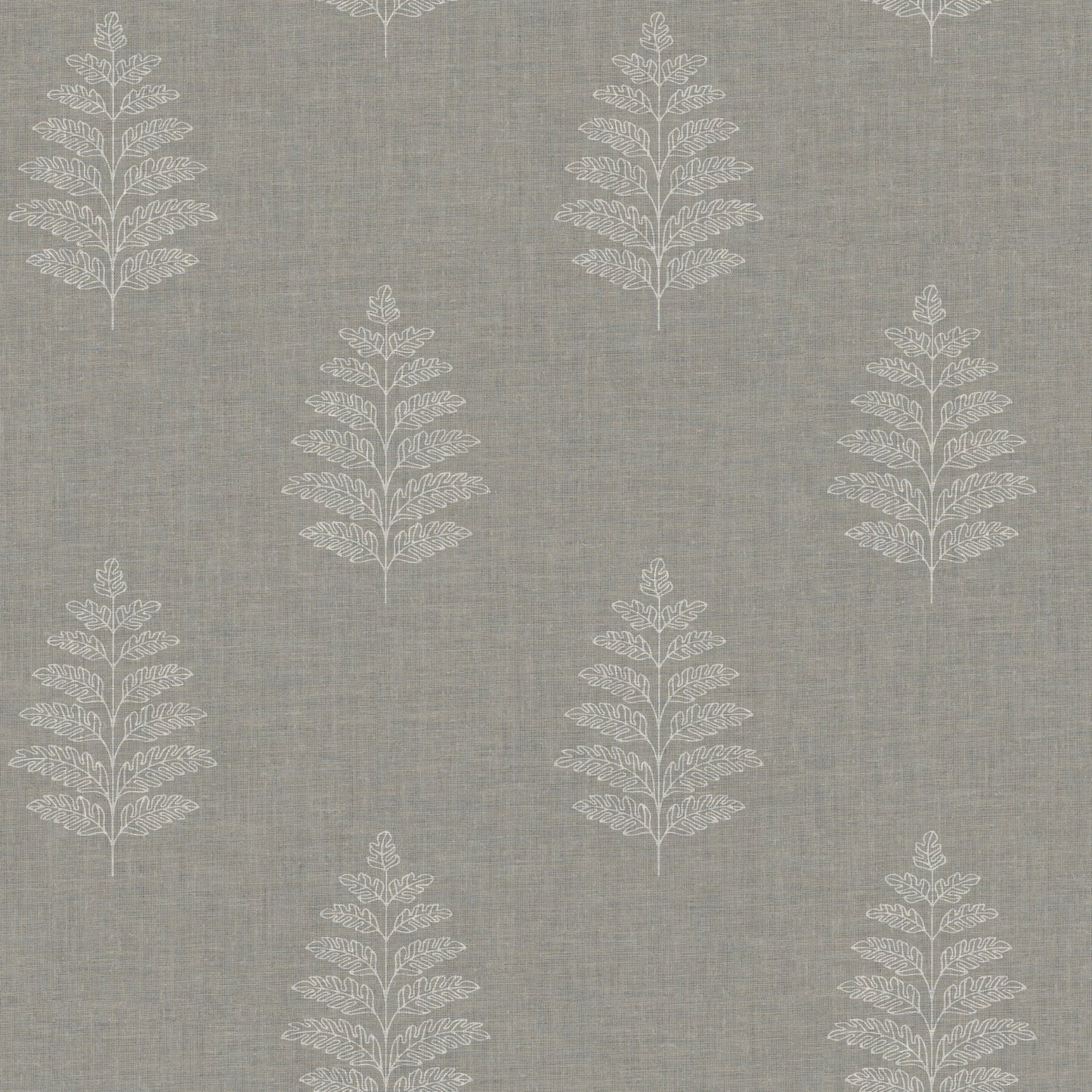 Oak & Moss Frond Wallpaper