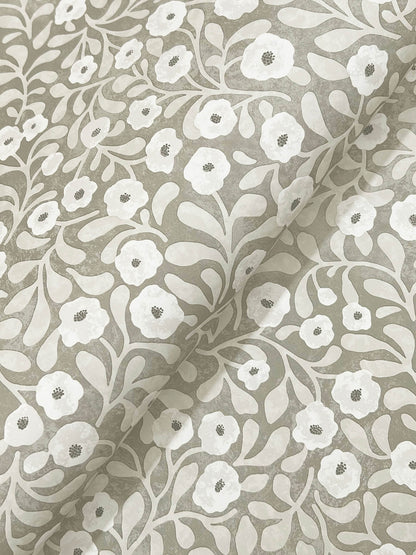 Oak & Moss Poppy Trail Wallpaper