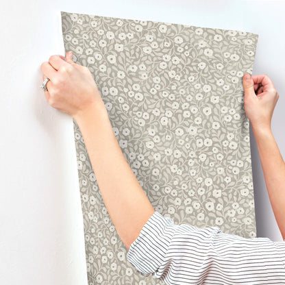 Oak & Moss Poppy Trail Wallpaper