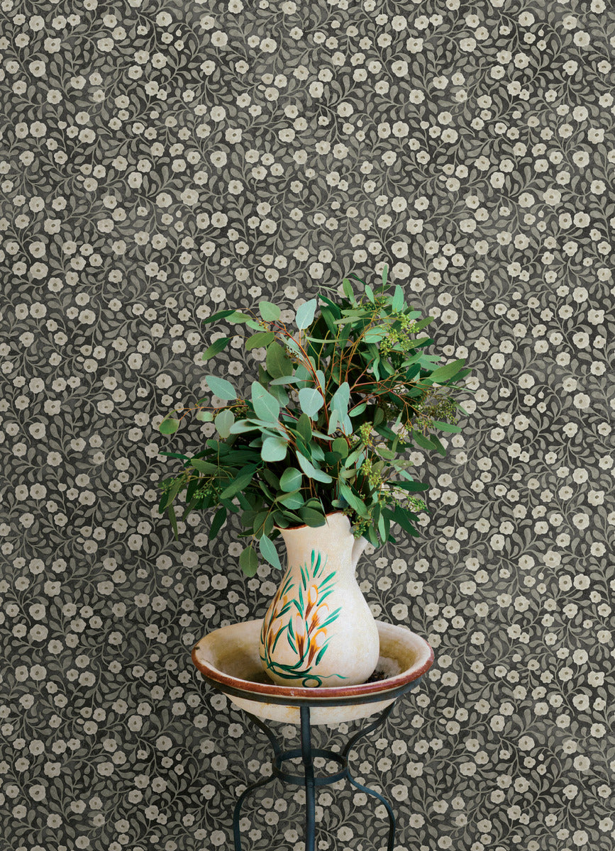 Oak & Moss Poppy Trail Wallpaper