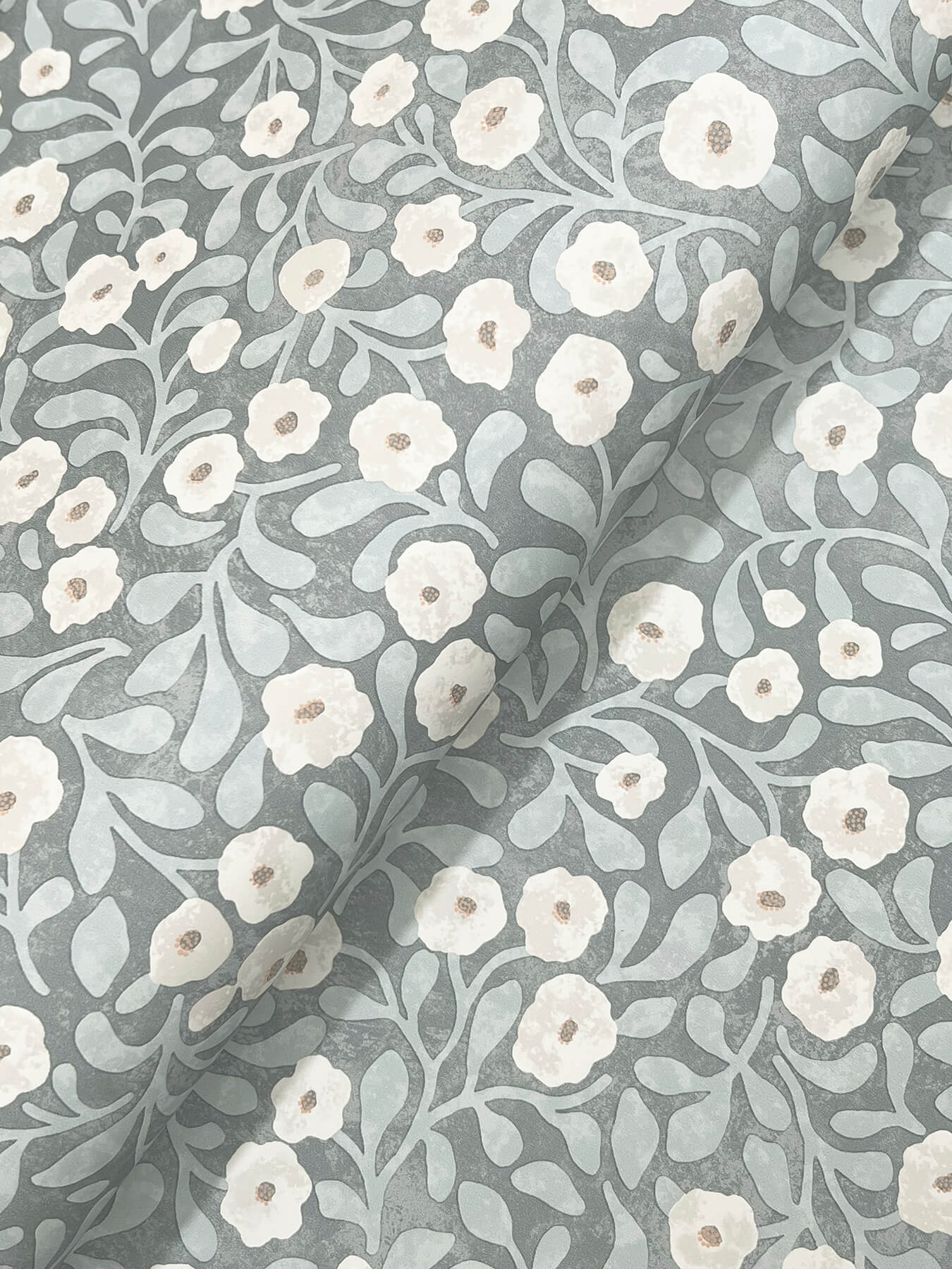 Oak & Moss Poppy Trail Wallpaper