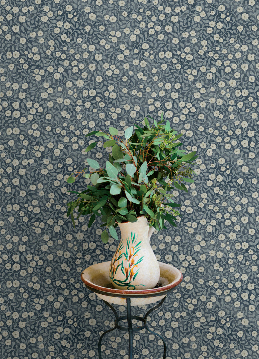 Oak & Moss Poppy Trail Wallpaper