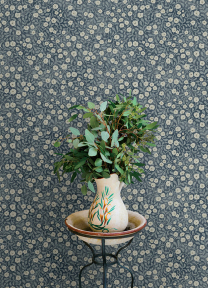 Oak & Moss Poppy Trail Wallpaper