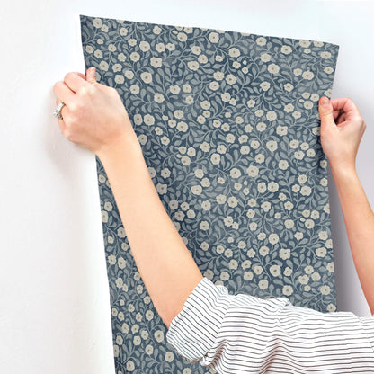 Oak & Moss Poppy Trail Wallpaper