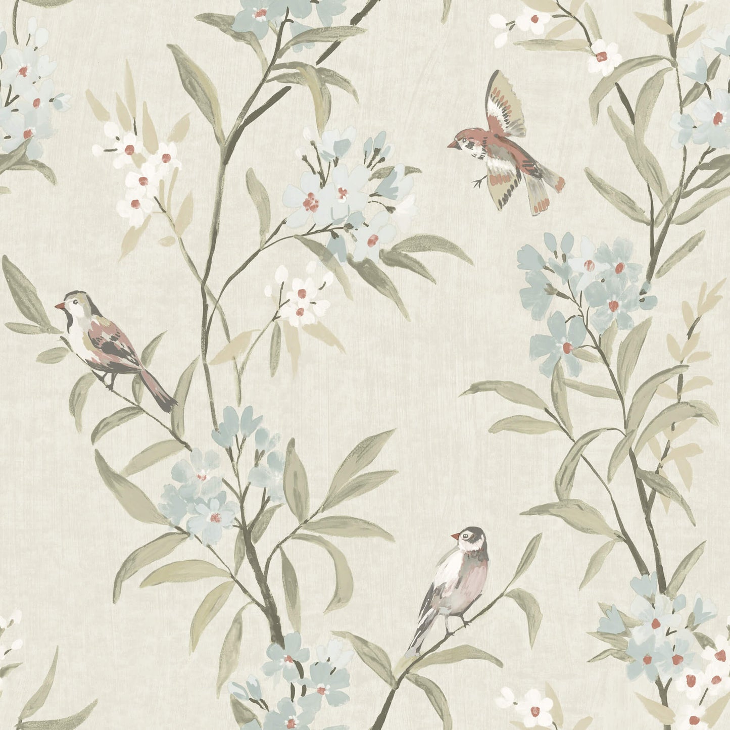 Oak & Moss Tea Olive Wallpaper