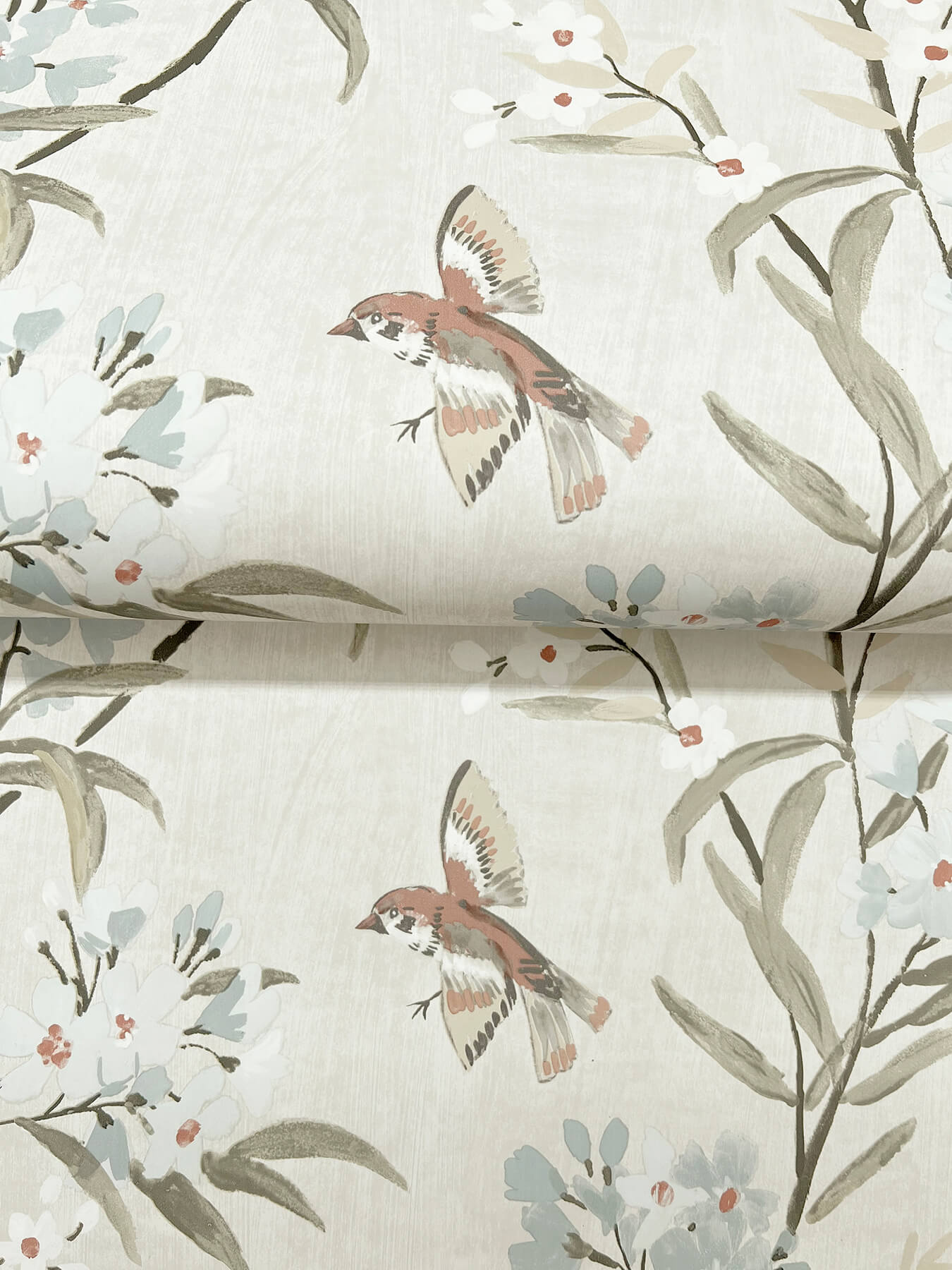 Oak & Moss Tea Olive Wallpaper
