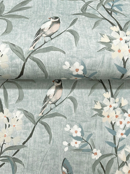 Oak & Moss Tea Olive Wallpaper