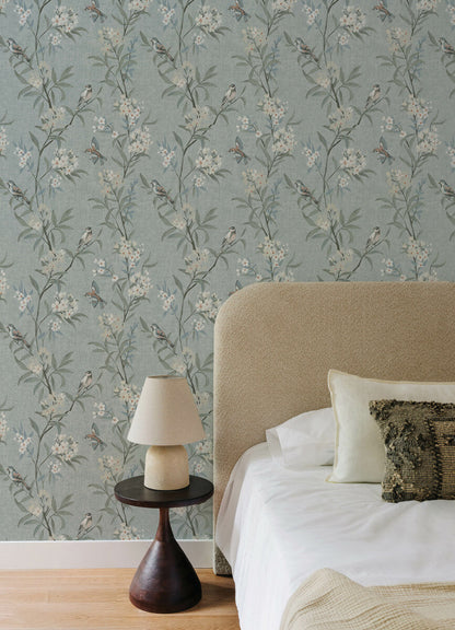 Oak & Moss Tea Olive Wallpaper