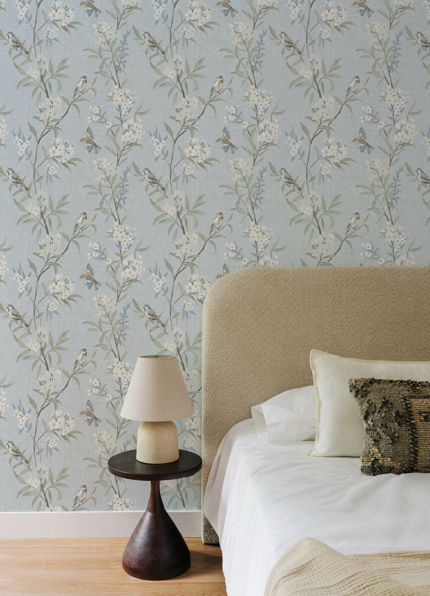 Oak & Moss Tea Olive Wallpaper