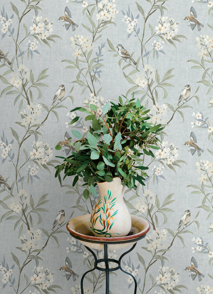 Oak & Moss Tea Olive Wallpaper