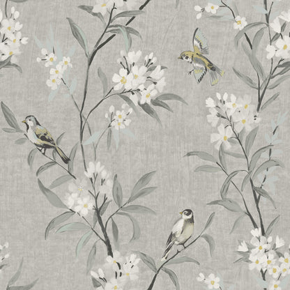 Oak & Moss Tea Olive Wallpaper