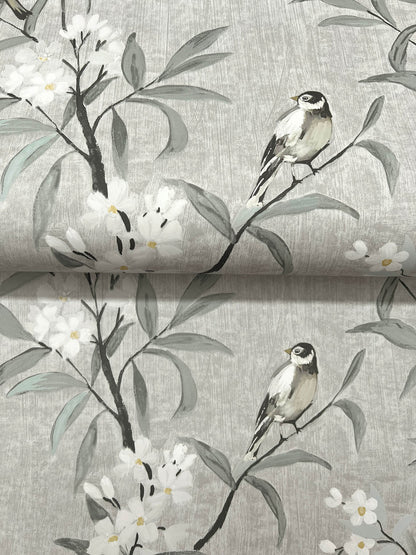 Oak & Moss Tea Olive Wallpaper
