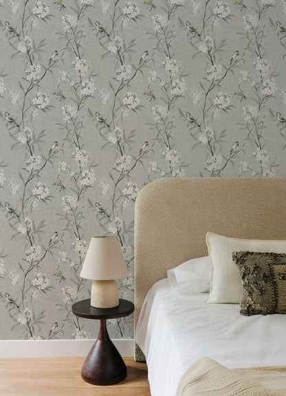 Oak & Moss Tea Olive Wallpaper