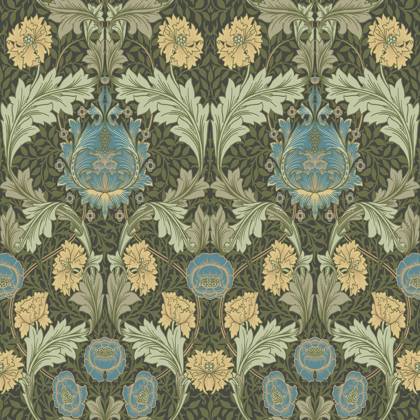Hidden Treasures Myrtle Wallpaper