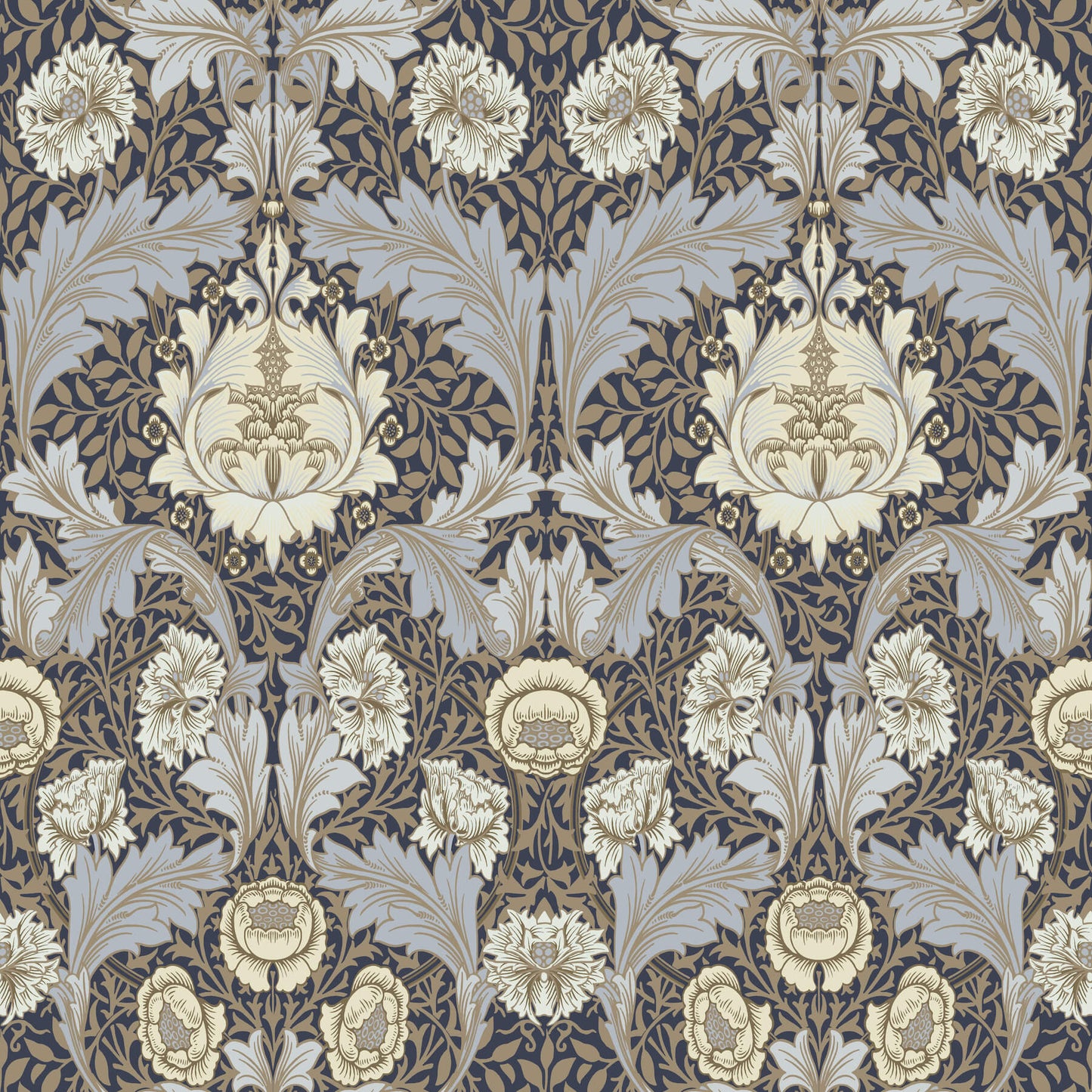 Hidden Treasures Myrtle Wallpaper