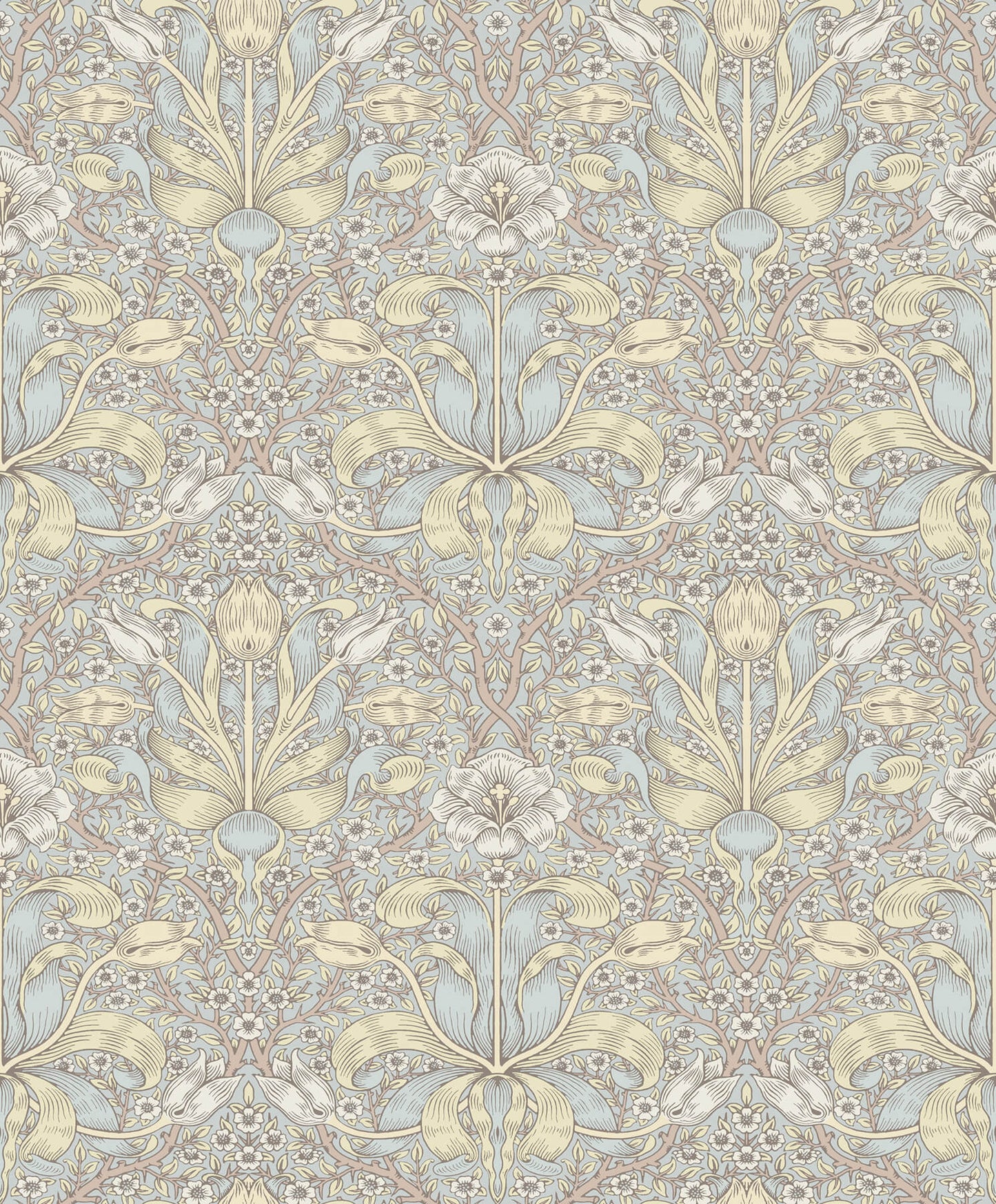 Hidden Treasures Spring Thicket Wallpaper