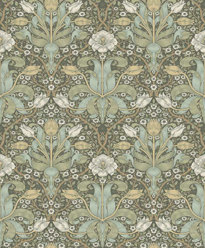 Hidden Treasures Spring Thicket Wallpaper