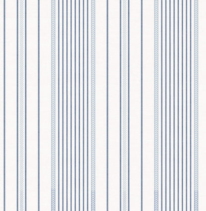 Sea Salt Navarres Stripe Wallpaper