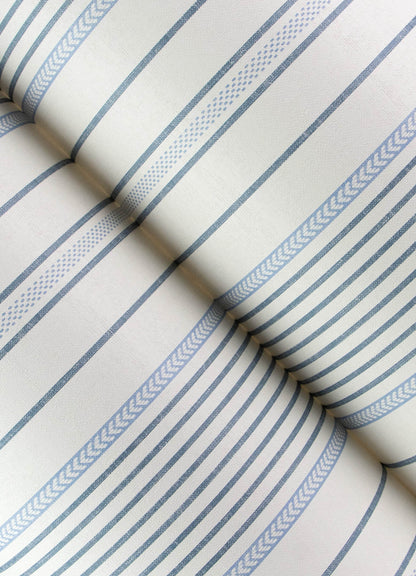 Sea Salt Navarres Stripe Wallpaper