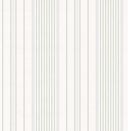 Sea Salt Navarres Stripe Wallpaper