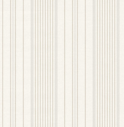 Sea Salt Navarres Stripe Wallpaper