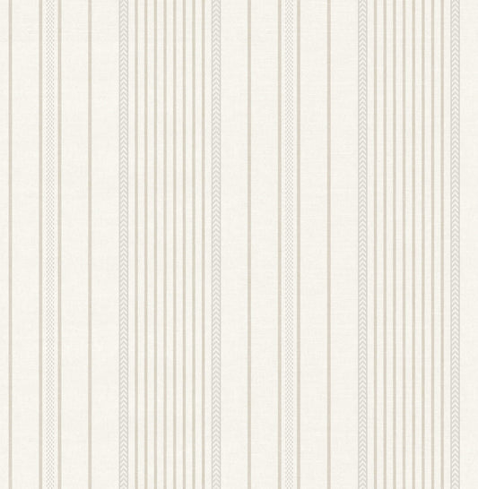 Sea Salt Navarres Stripe Wallpaper