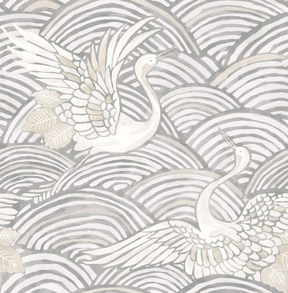 Sea Salt Egret Wallpaper
