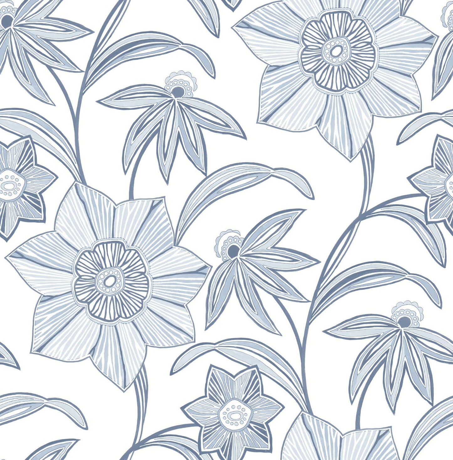 Sea Salt Star Flower Wallpaper