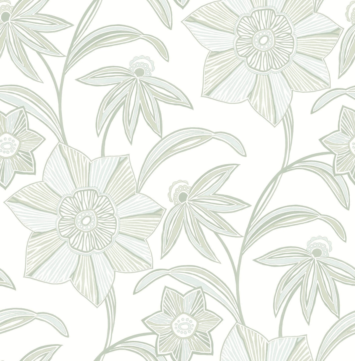 Sea Salt Star Flower Wallpaper