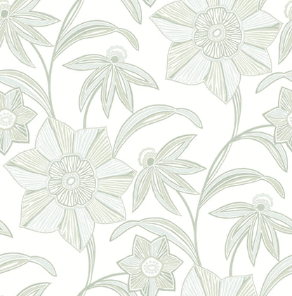 Sea Salt Star Flower Wallpaper