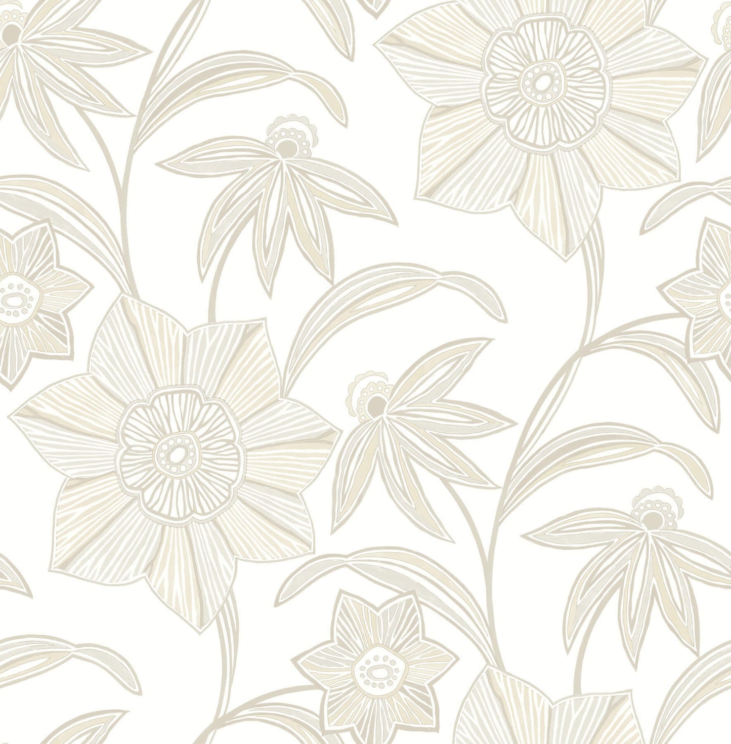 Sea Salt Star Flower Wallpaper