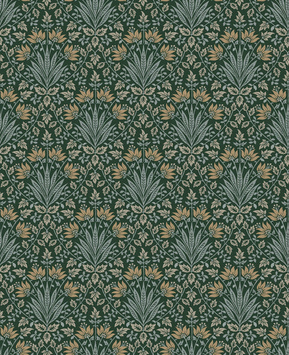 Chris Loves Julia Woodbury Wallpaper - Evergreen