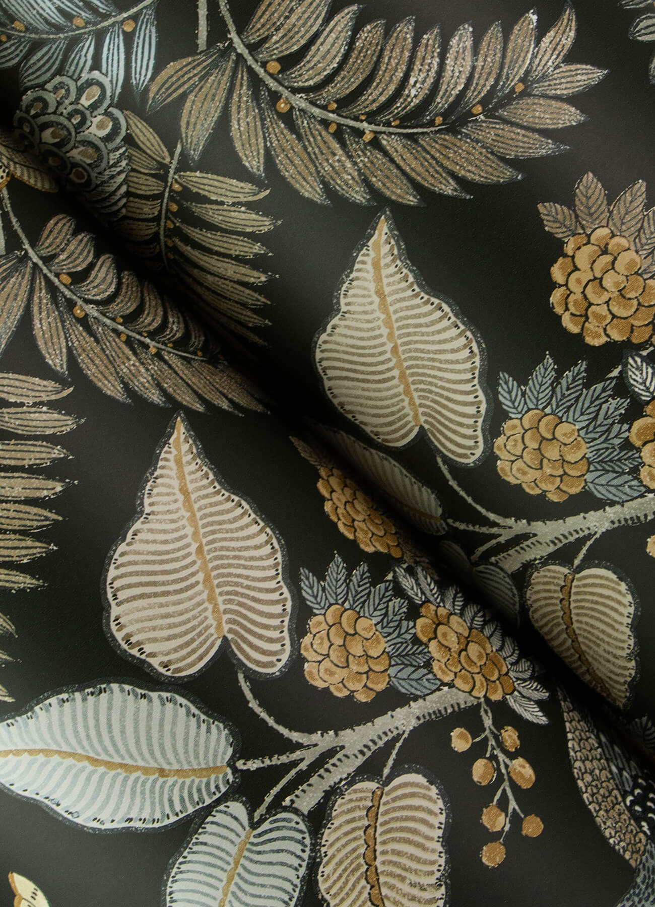 Geneva Peacock Wallpaper
