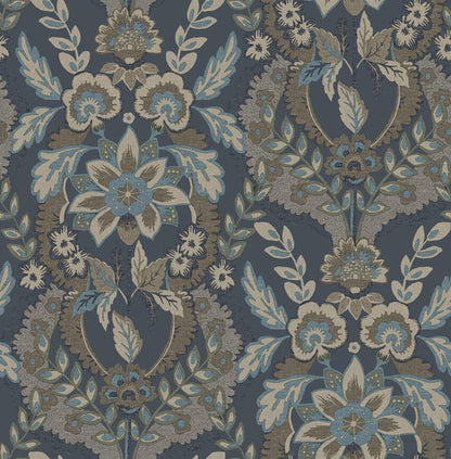 Chris Loves Julia Collins Wallpaper - Teal