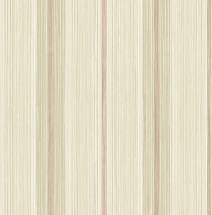Chris Loves Julia Ames Wallpaper - Red & Beige