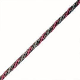 1/4" Normandy Silk Cord Trim by Samuel & Sons in Printemps