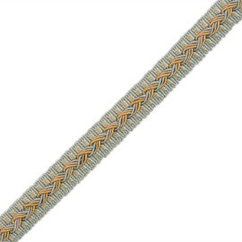 1/2" Normandy Silk Gimp Trim by Samuel & Sons in Mediterranean