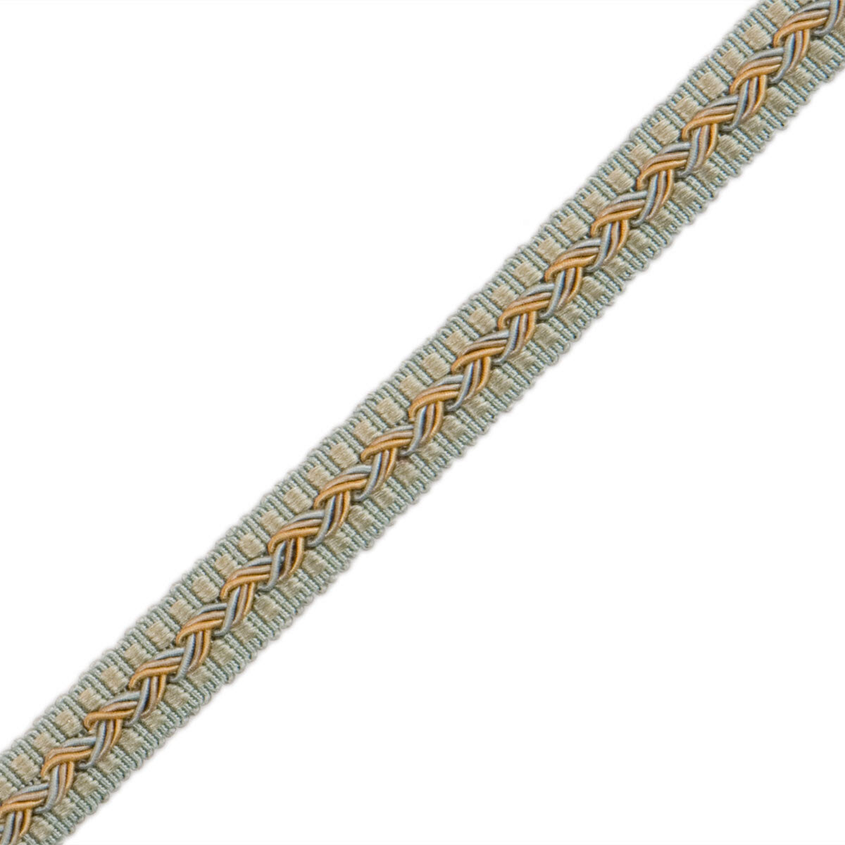 1/2" Normandy Silk Gimp Trim by Samuel & Sons in Mediterranean