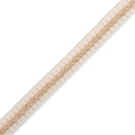 1/2" Normandy Silk Gimp Trim by Samuel & Sons in Ivory