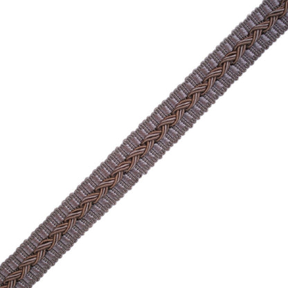 1/2" Normandy Silk Gimp Trim by Samuel & Sons in Gris