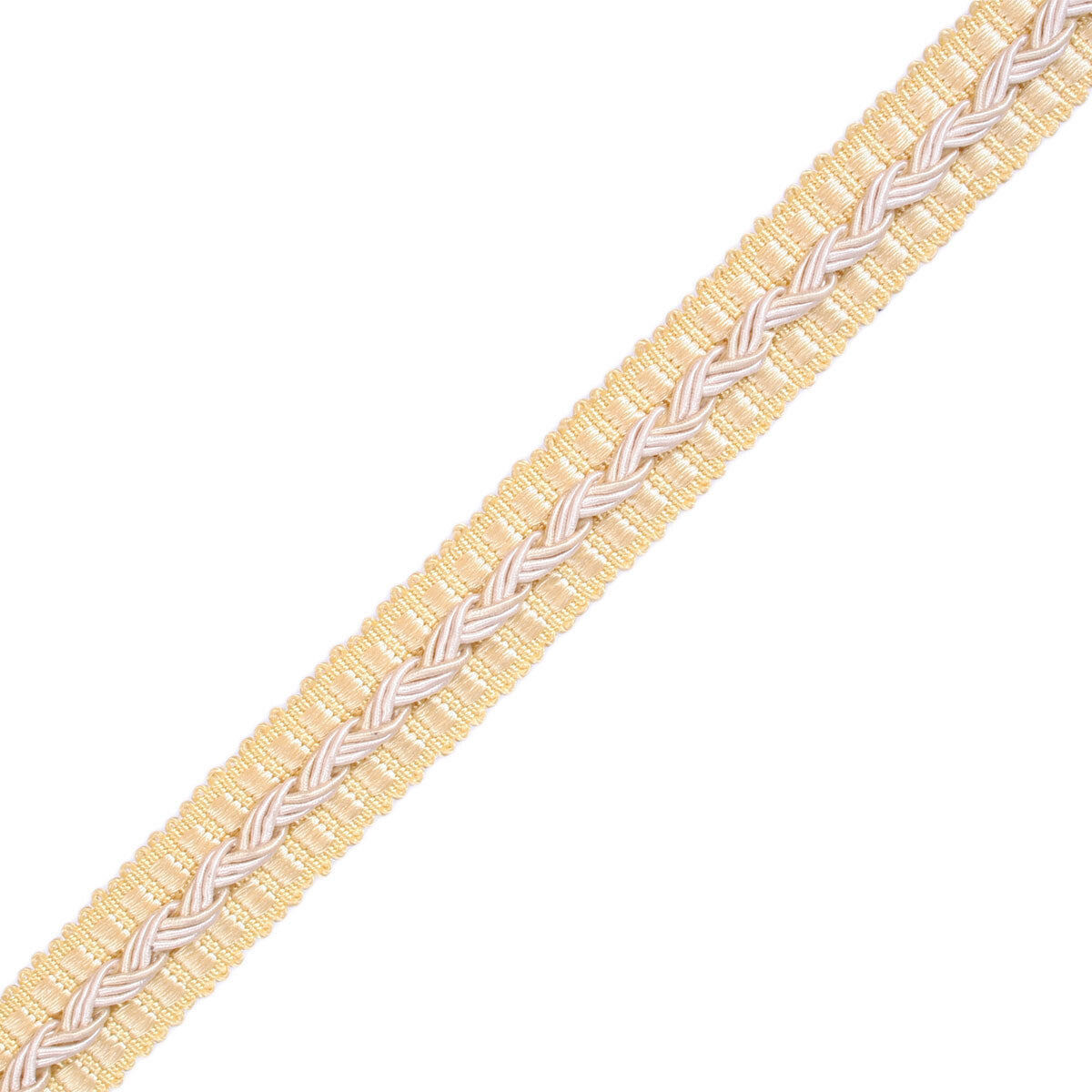 1/2" Normandy Silk Gimp Trim by Samuel & Sons in Chiffon