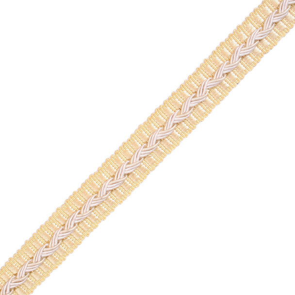 1/2" Normandy Silk Gimp Trim by Samuel & Sons in Chiffon