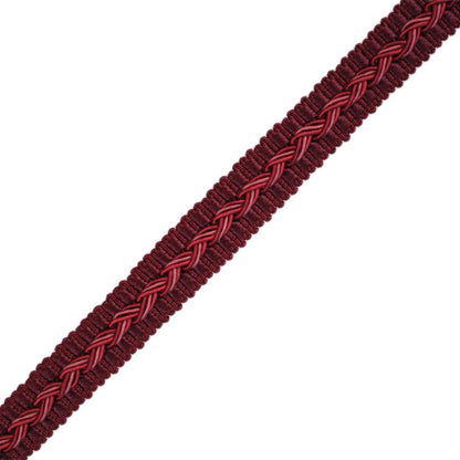1/2" Normandy Silk Gimp Trim by Samuel & Sons in Rouge