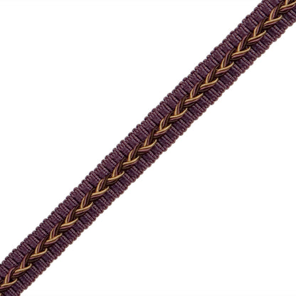 1/2" Normandy Silk Gimp Trim by Samuel & Sons in Raisin