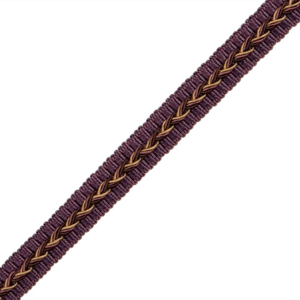 1/2" Normandy Silk Gimp Trim by Samuel & Sons in Raisin