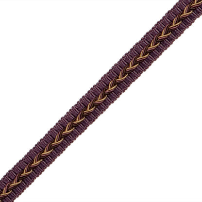 1/2" Normandy Silk Gimp Trim by Samuel & Sons in Raisin